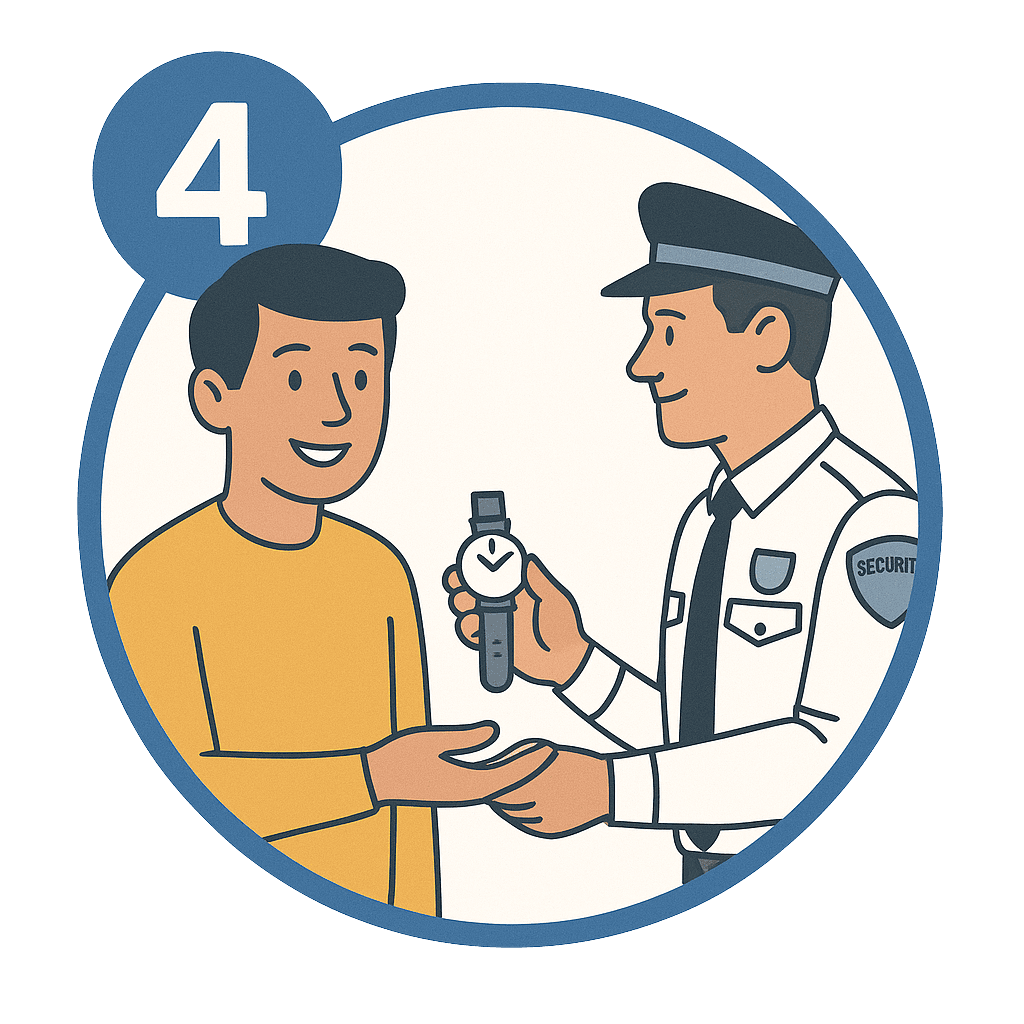 Step 4: Reunite with your item